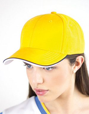 Atlantis Headwear Pilot Piping Sandwich Cap