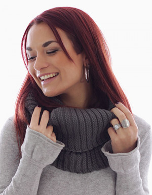 Atlantis Headwear Dapper - Knitted Neckwarmer