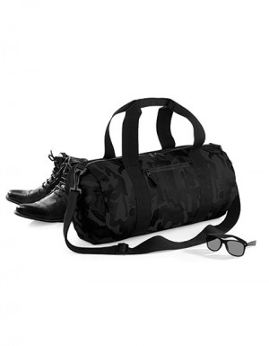 BagBase Camo Barrel Bag