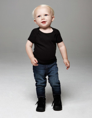 Bella Baby Rib Short Sleeve Tee