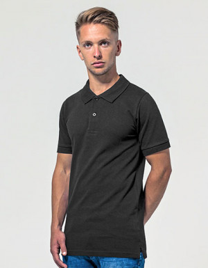 Build Your Brand Polo Piqué Shirt