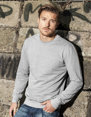 Build Your Brand Light Crew Sweatshirt