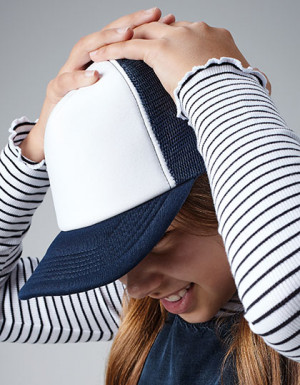 Beechfield Junior Vintage Snapback Trucker