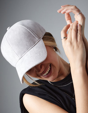 Beechfield Faux Suede 6 Panel Cap