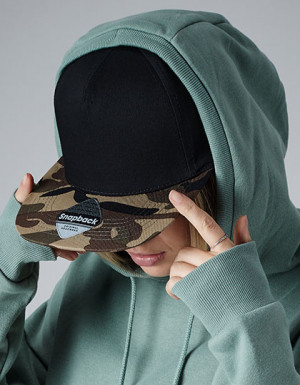 Beechfield Camo Snapback
