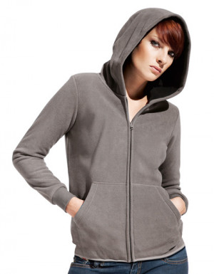 Promodoro Women´s Hooded Fleece Jacket