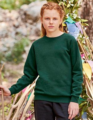 Fruit of the Loom Kids´ Premium Raglan Sweat