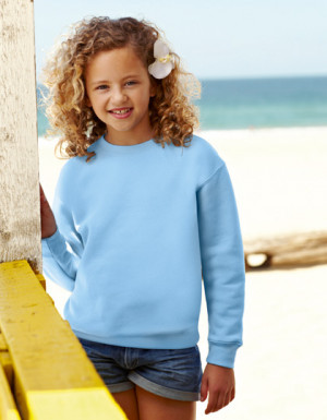 Fruit of the Loom Kids Set-in Sweat