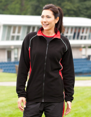 Finden+Hales Ladies Piped Microfleece