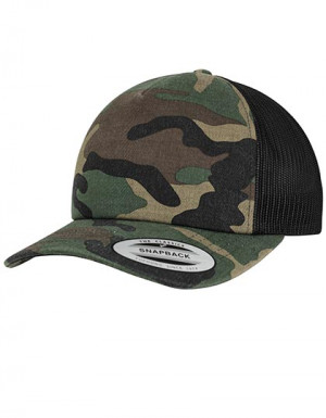 FLEXFIT Camo Trucker Cap
