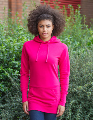 Just Hoods Girlie Longline Hoodie