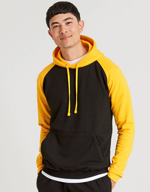 Just Hoods Baseball Hoodie