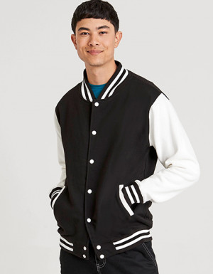 Just Hoods Varsity Jacket