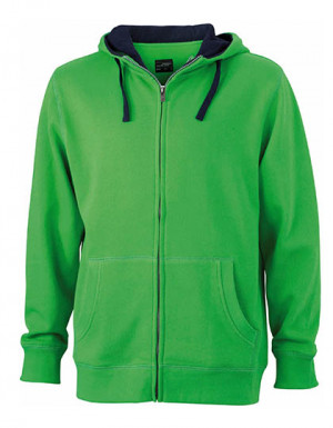 James&Nicholson Men´s Lifestyle Zip-Hoody