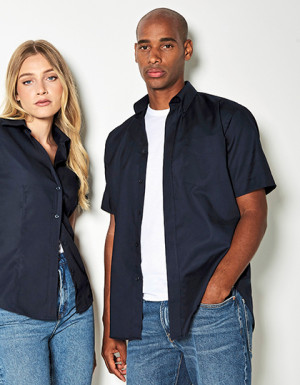 Kustom Kit Men´s Classic Fit Workwear Oxford Shirt Short Sleeve