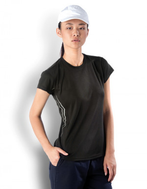 Kariban Damen Kurzarm Sport-T-Shirt
