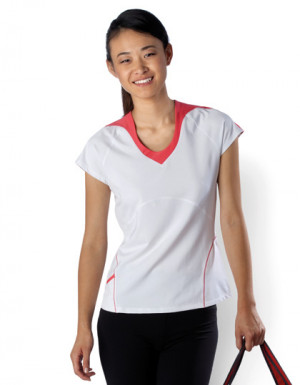 Kariban Ladies Bicolour Sports T-Shirt