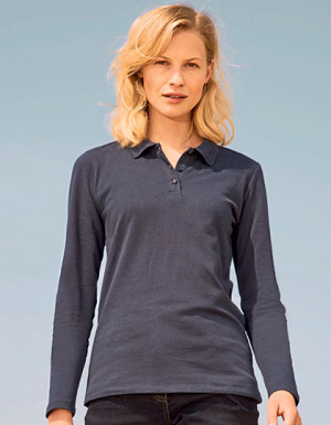 SOL´S Womens Long-Sleeve Piqué Polo Shirt Perfect