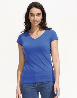 SOL´S Women´s V-Neck-T-Shirt Moon