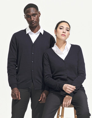SOL´S Women´s Golden V-Neck Knitted Cardigan