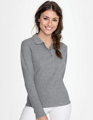 SOL´S Women´s Long Sleeve Polo Podium