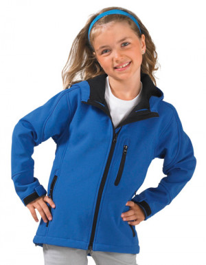 SOLS Kids Hooded Softshell Jacke Replay