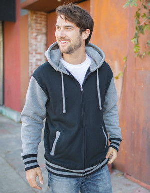 Independent Unisex Heavyweight Varsity Zip Hood