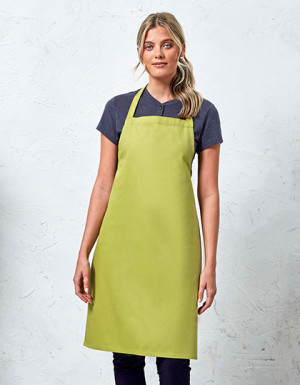 Premier Workwear Organic Cotton Bib Apron (No Pocket)