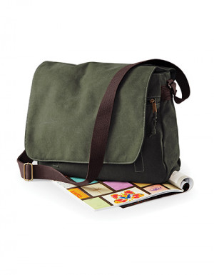 Quadra Vintage Canvas Despatch Bag