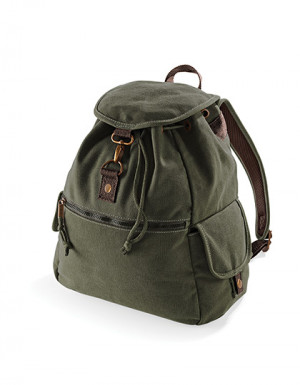Quadra Vintage Canvas Backpack