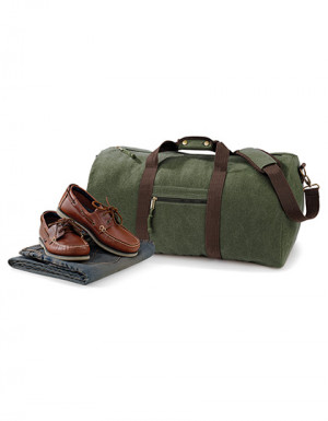 Quadra Vintage Canvas Holdall