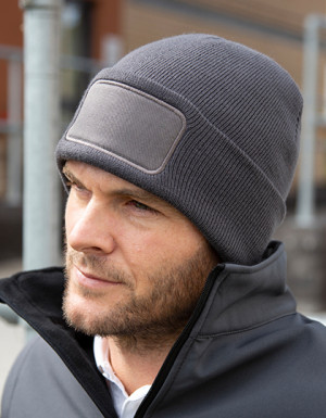 Result Winter Essentials Double Knit Printers Beanie