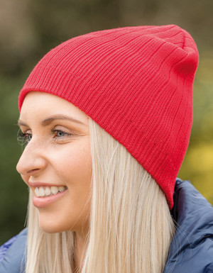 Result Winter Essentials Cotton Knitted Beanie