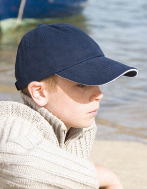 Result Headwear Junior Heavy Brushed Cotton Cap