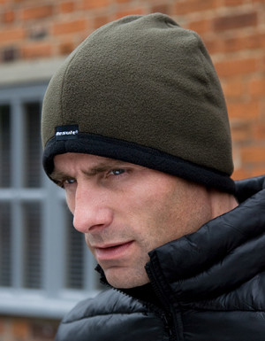 Result Winter Essentials Reversible Microfleece Bob Hat