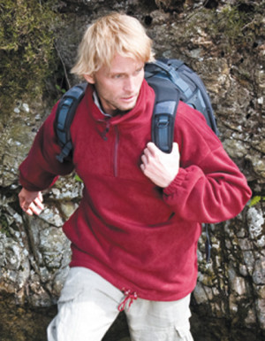 Result 1/4 Zip Fully Lined Fleece Top