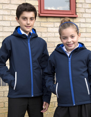 Result Core Junior TX Performance Hooded Soft Shell Jacket