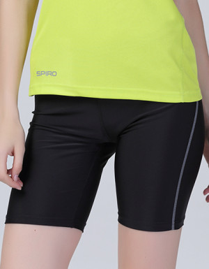 SPIRO Ladies Bodyfit Base Layer Shorts