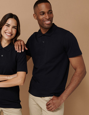 Henbury Men´s Stretch Piqué Polo Shirt