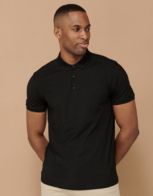 Henbury Men´s Slim Fit Stretch Polo Shirt + Wicking Finish
