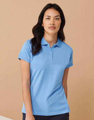 Henbury Ladies Cool Plus Polo Shirt