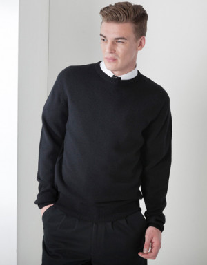 Henbury Crew Neck Lambswool Jumper