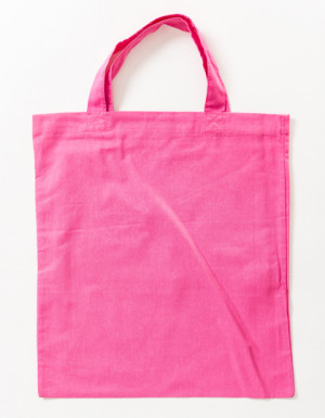 Printwear Cotton Bag Colored Short Handles