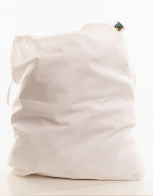 Printwear Small Fairtrade Cotton Stuff Bag White