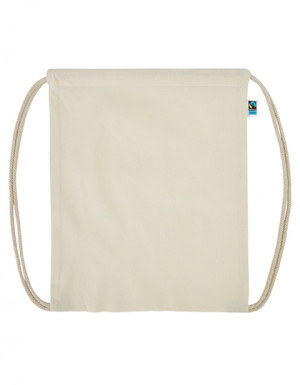Printwear Fairtrade Cotton Gymbag Natural