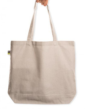Printwear Fairtrade Cotton Oversized Bag Light Grey (ca. Pantone Cool Grey 5C)