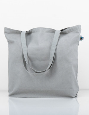 Printwear Fairtrade Cotton Canvas Bag Light Grey (ca. Pantone Cool Grey 5C)