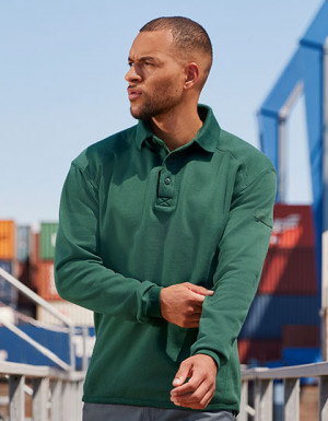 Russell Heavy Duty Workwear Collar Sweatshirt