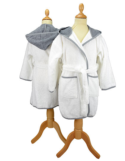 ARTG Boyzz&Girlzz® Hooded Bathrobe White