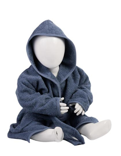 ARTG Babiezz® Bathrobe With Hood Jeans Blue